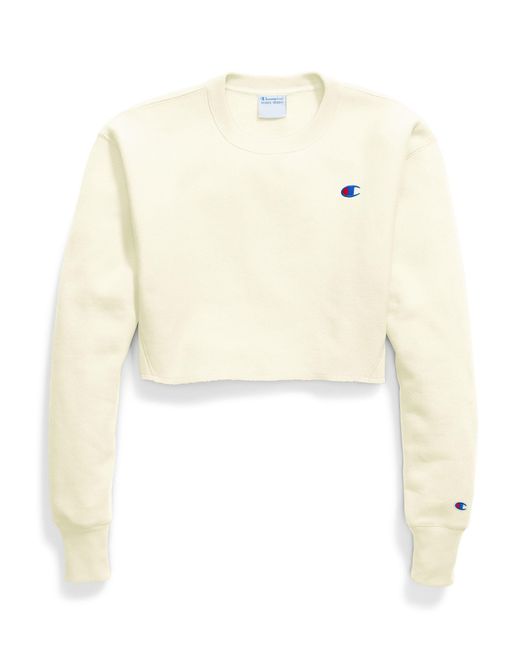 chalk white champion sweatshirt