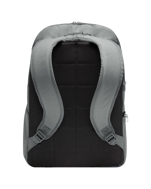 Nike Synthetic Brasilia Xl 9.5 Backpack in Light Smoke Grey/Smoke/Orange  (Gray) | Lyst