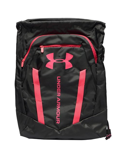 Under Armour Fleece Undeniable Sackpack Adult in Black/Pink (Black