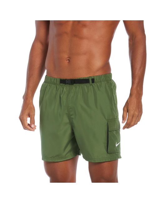 Nike Synthetic Belted Packable 5volley Shorts in Green for Men - Save 27% | Lyst