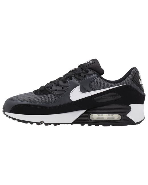 Nike Leather Air Max 90 Shoes in Iron Grey/White/Dark Smoke Grey (Gray) for  Men - Save 14% | Lyst