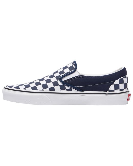Vans Suede Slip On Parisian Night - Shoes in Navy/White (Blue) for Men |  Lyst