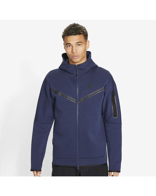 Nike us navy hoodie Clearance