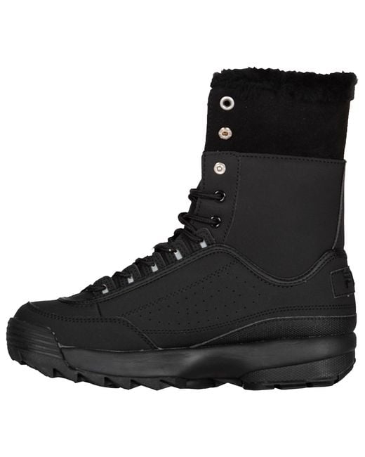 high top filas boots