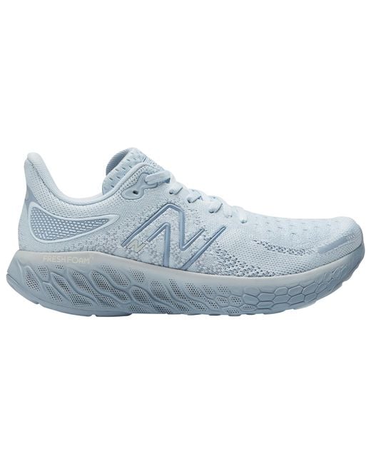 New Balance Synthetic 1080 V12 Running Shoes in Blue/White (Blue