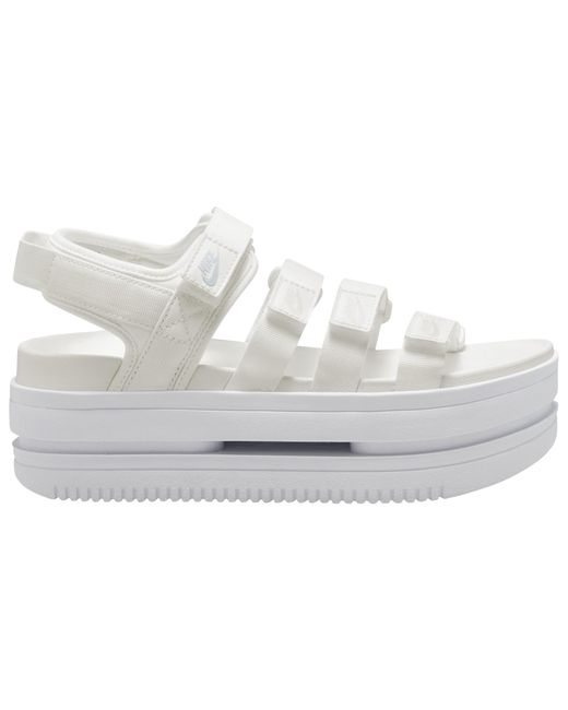 nike white sandals womens