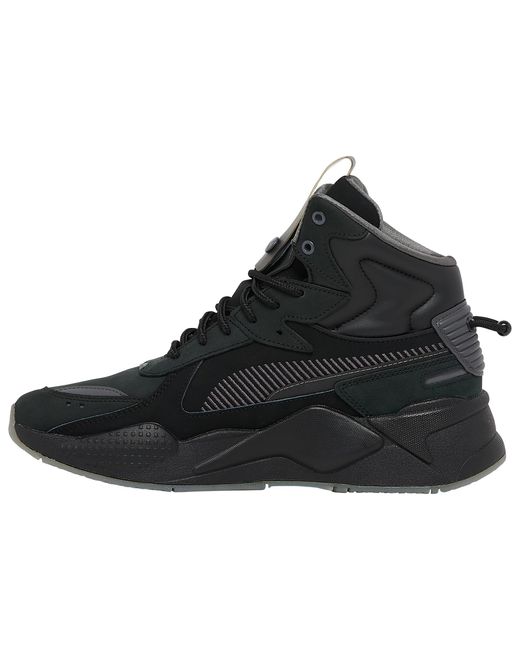 puma rsx grey black