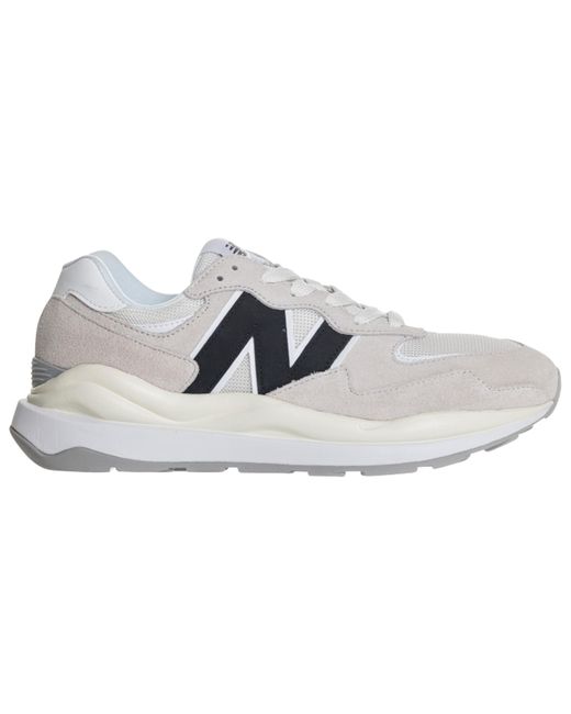 New Balance Suede 5740 V1 - Running Shoes in White/Black (White) for ...
