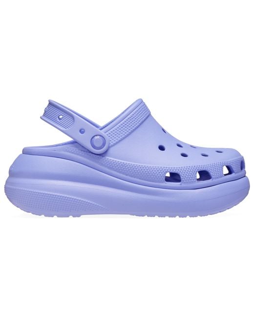 Crocs™ Classic Crush Clogs Shoes in Purple/Purple (Blue) Lyst