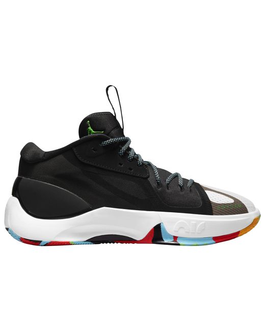 nike zoom basketball shoes black