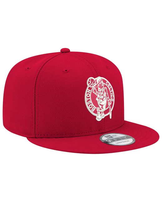 red boston celtics hat