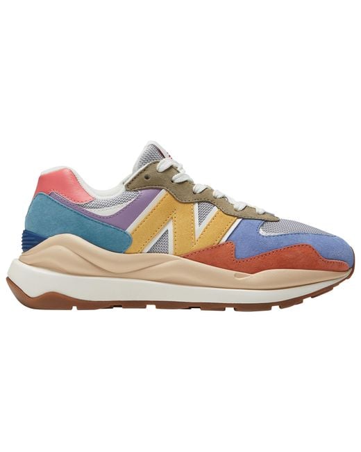 New Balance Suede 5740 Running Shoes in Blue Lyst
