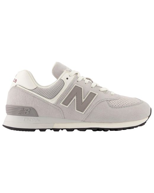New Balance Suede 574 Running Shoes in Gray for Men Lyst