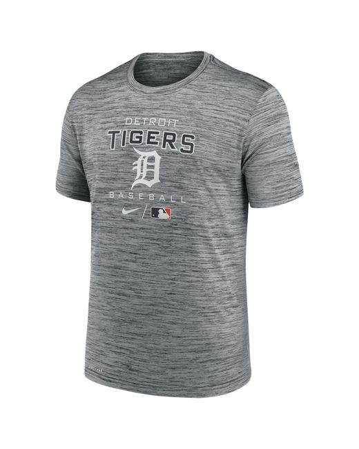 Nike Synthetic Detroit Tigers Tigers Velocity Practice Performance T ...