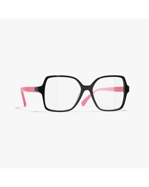 Chanel Multicolor Square Eyeglasses