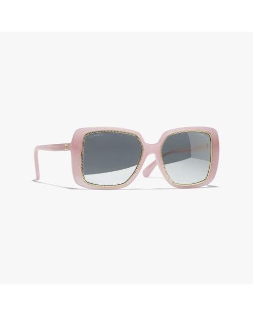 Chanel Multicolor Square Sunglasses