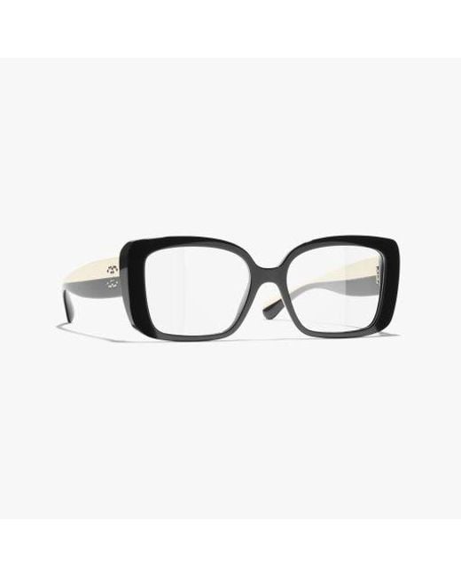 Chanel Black Square Eyeglasses