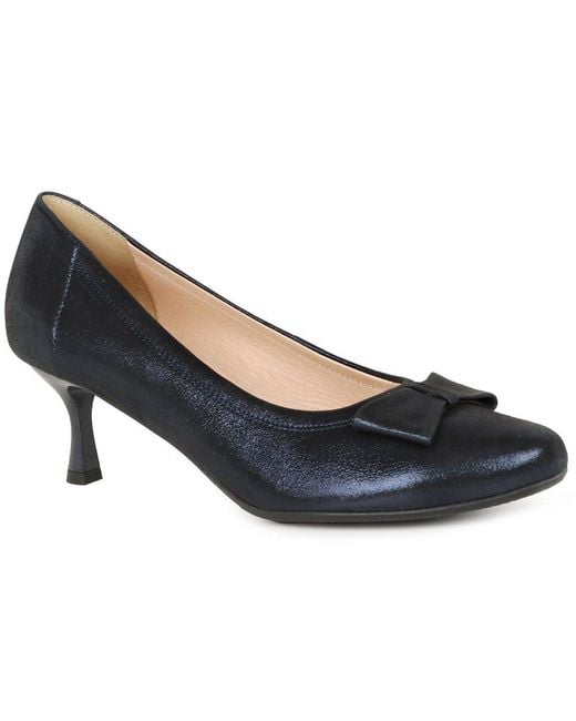 Bioeco Blue Phillipa Court Shoes