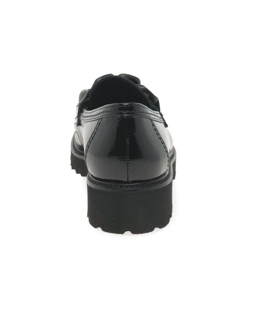 Gabor Black Squeeze Loafers