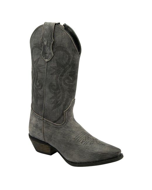Ravel Gray Taylor Western Style Boots
