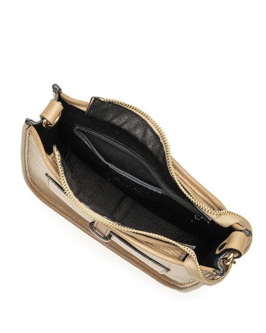 Elie Beaumont Natural Messenger Handbag