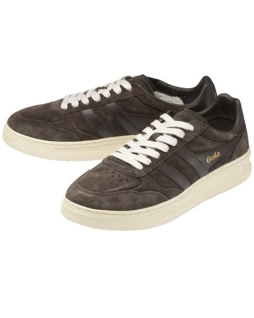 Gola Brown Union Suede Trainers for men