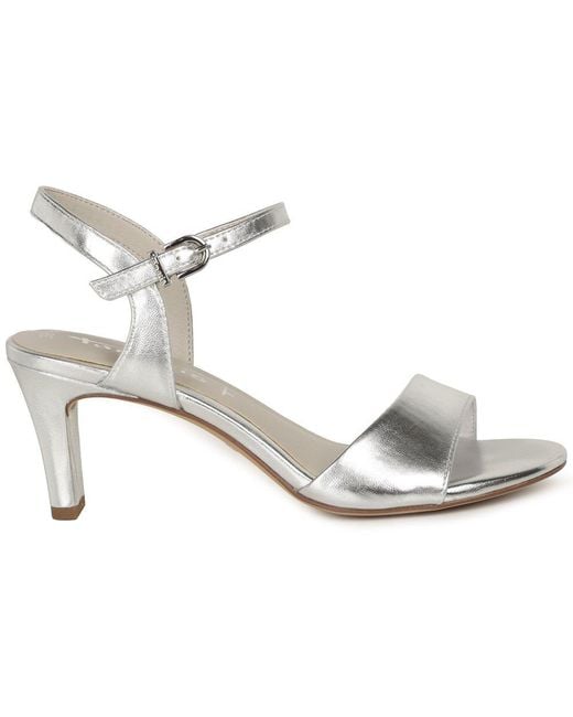 Tamaris White Cosmos Sandals