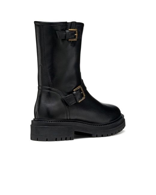 Geox Black D Iridea D Ankle Boots