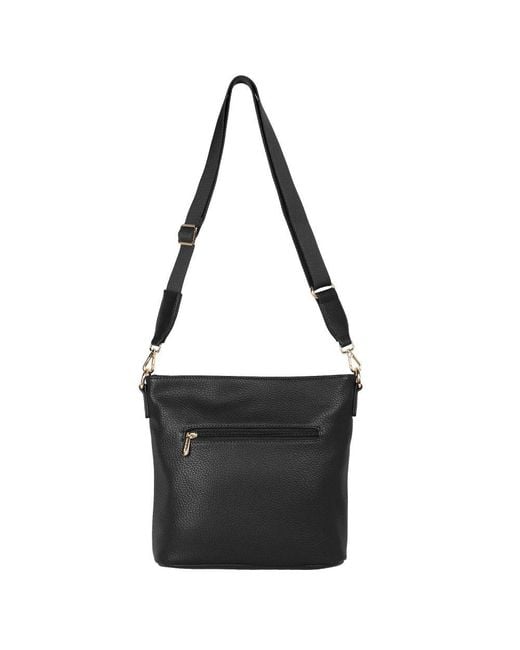 David Jones Black Nice Iii Messenger Bag