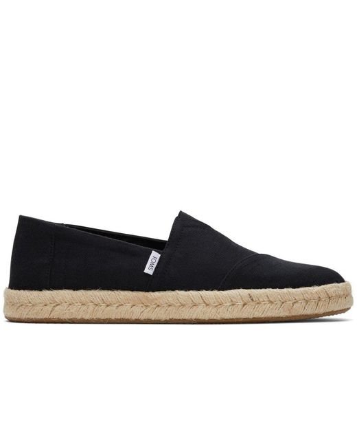 TOMS Blue Alpargata Rope 2.0 Slip On Shoes for men