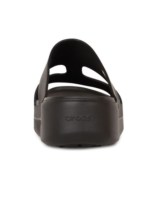 CROCSTM Black Getaway Platform H-Strap Sandals