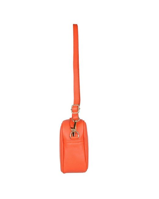 Elie Beaumont Orange Crossbody 2 Customisable Handbag