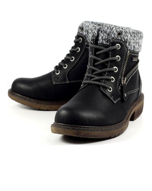 Lunar (GRS) Black Benson Iii Boots