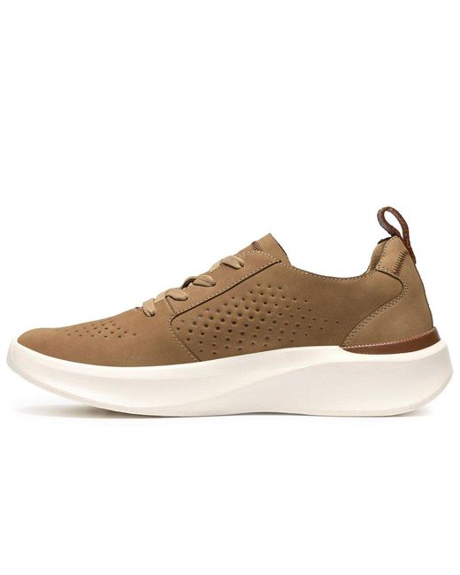 Clarks Natural Solevana Style Trainers for men