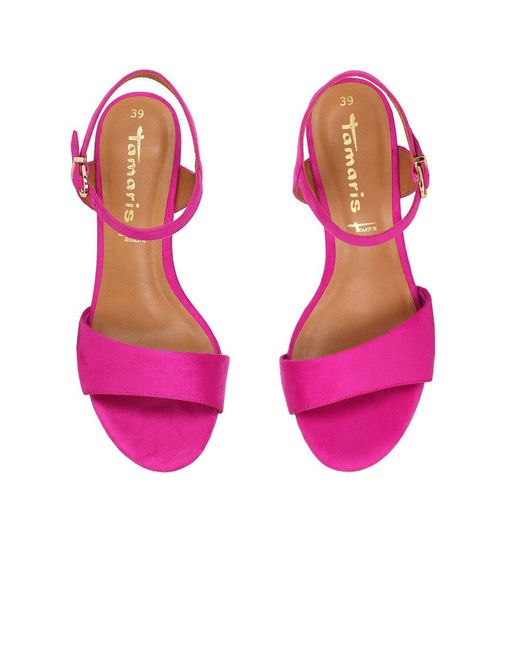 Tamaris Pink Freesia Sandals