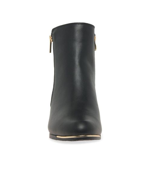 Lunar (GRS) Black Brise Ankle Boots