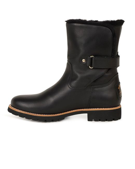 Panama Jack Black Felia Trav B3 Ankle Boots