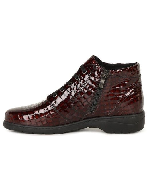 Caprice Brown Amanda Ankle Boots