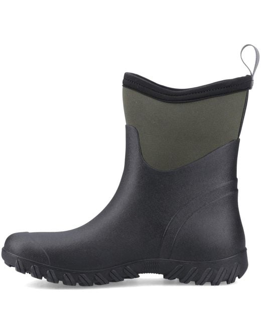 Cotswold Black Winfield Short Wellingtons