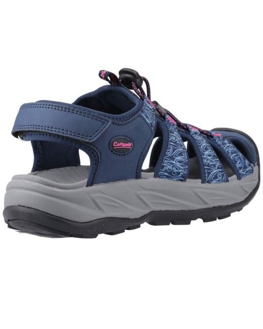 Cotswold Blue Bibury Sandals