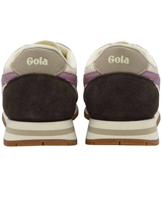 Gola White Daytona Trainers