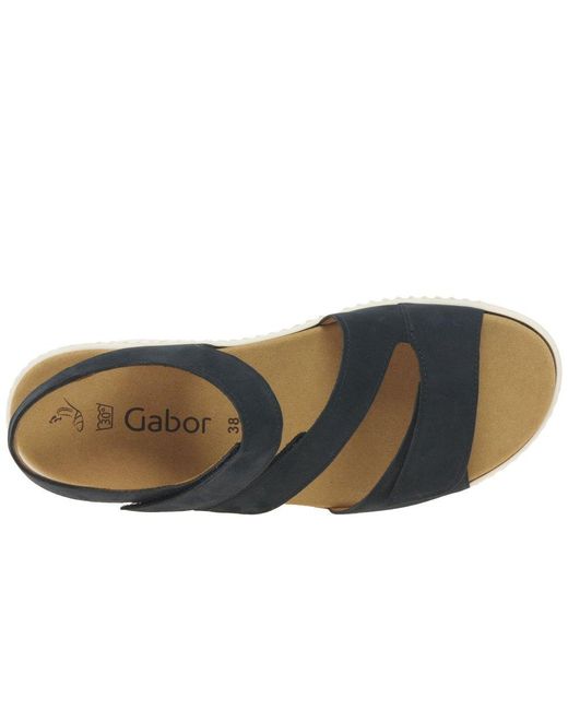 Gabor Metallic Ball Sandals