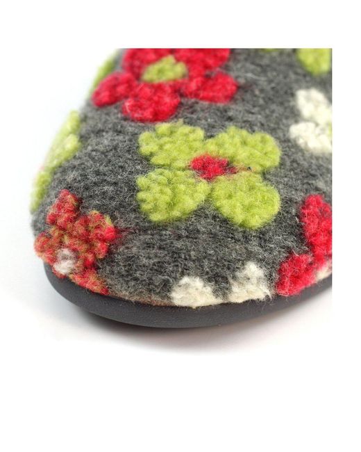 Lunar Green Dolly Slippers