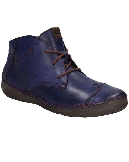 Josef Seibel Blue Fergey 18 Casual Boots