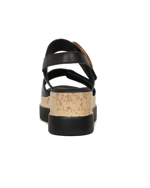 Lotus Black Cammie Sandals