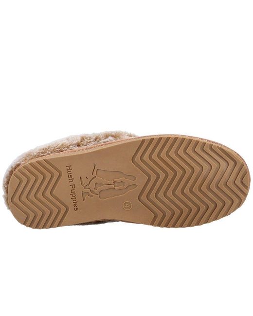 Hush Puppies Brown Amara Slippers
