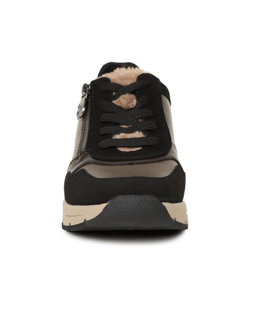 Rieker Black Seattle Trainers