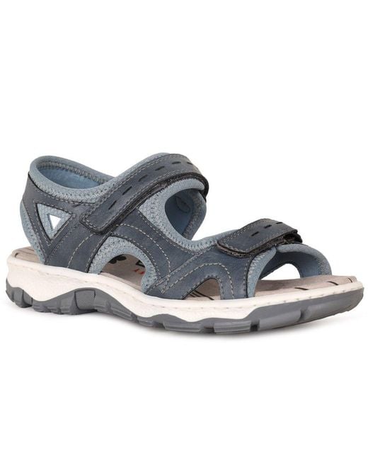 Rieker Blue Lyric Sandals