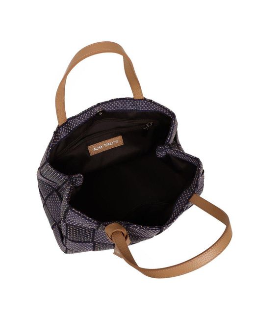 Alma Tonutti Purple Sofia Grab Bag