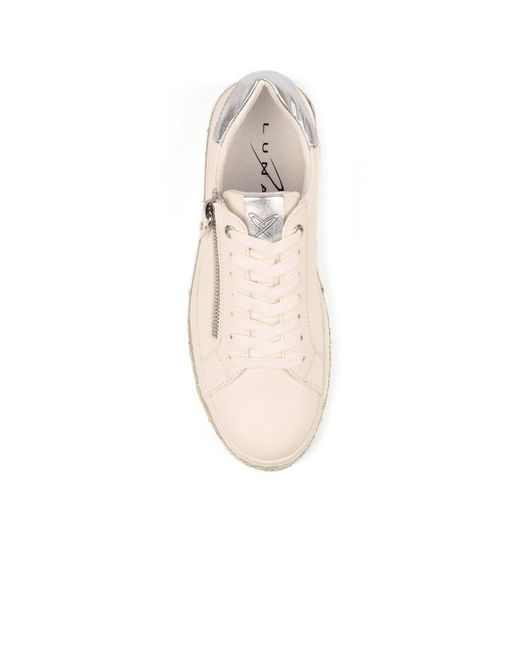 Lunar (GRS) White Hallie Trainers
